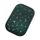 Cuscino per scatola bracciolo diamante per auto Decorazioni per auto personalizzate Sporcizia e antiscivolo (diamante verde nero)
