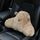 Cuscino per tappezzeria del sedile in peluche dell'orso dei cartoni animati per auto, colore: cuscino lombare marrone Cuscino per tappezzeria del sedile in peluche dell'orso dei cartoni animati per auto, colore: cuscino lombare marrone