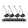 XTUGA A140-C – Sistema Microfonico Wireless UHF a 4 Canali con Microfoni da Conferenza EDA005196701B 6922420335518 XTUGA A140-C – Sistema Microfonico Wireless UHF a 4 Canali con Microfoni da Conferenza EDA005196701B 6922420335518
