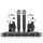 XTUGA A140-HB – Sistema Microfonico Wireless UHF a 4 Canali con Auricolari Lavalier EDA005198401B 6922120283547 XTUGA A140-HB – Sistema Microfonico Wireless UHF a 4 Canali con Auricolari Lavalier EDA005198401B 6922120283547