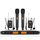 XTUGA A400-HB – Sistema Microfonico Wireless UHF a 4 Canali con 2 Palmari e 2 Cuffia EDA005201901B 6922357434909 XTUGA A400-HB – Sistema Microfonico Wireless UHF a 4 Canali con 2 Palmari e 2 Cuffia EDA005201901B 6922357434909
