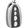 A forma di U 433 Mhz Wireless Universal Copy Remote Control Metal 4 Key Garage Door Duplicator Mini telecomando portatile A forma di U 433 Mhz Wireless Universal Copy Remote Control Metal 4 Key Garage Door Duplicator Mini telecomando portatile