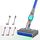 Per aspirapolvere Dyson V7 V8 V10 V11 V15 Testa per pulizia a umido e a secco Per aspirapolvere Dyson V7 V8 V10 V11 V15 Testa per pulizia a umido e a secco