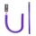 Per Dyson V6 / DC Cordless Vacuum Dryer Vent Cleaner Kit Tubo Flessibile di Collegamento Viola Per Dyson V6 / DC Cordless Vacuum Dryer Vent Cleaner Kit Tubo Flessibile di Collegamento Viola