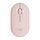 Logitech Pebble Cobblestone Shape Thin 3 tasti 1000 DPI Mute Wireless Bluetooth Optical Mouse, Wireless Range: 10m (Rosa)