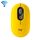 Logitech portatile ufficio wireless mouse (giallo)