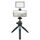 PULUZ Mini VLOG Live Stabilizer Stand treppiede con morsetto per telefono per smartphone (blu) PULUZ Mini VLOG Live Stabilizer Stand treppiede con morsetto per telefono per smartphone (blu)