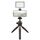 PULUZ Mini VLOG Live Stabilizer Stand treppiede con morsetto per telefono per smartphone (rosso) PULUZ Mini VLOG Live Stabilizer Stand treppiede con morsetto per telefono per smartphone (rosso)