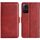 Per Redmi Note 12S Custodia per telefono orizzontale in pelle con fibbia magnetica a doppio lato (rosso)
