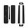 Y56 Custodia protettiva anticaduta in silicone per telecomando vocale per Sony RMF-TX800U/C/P/T/900U (nero) Y56 Custodia protettiva anticaduta in silicone per telecomando vocale per Sony RMF-TX800U/C/P/T/900U (nero)