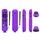 Custodia protettiva in silicone antiurto per telecomando TCL Roku Voice Remote Pro Y30 (viola) Custodia protettiva in silicone antiurto per telecomando TCL Roku Voice Remote Pro Y30 (viola)