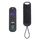 Per TCL Roku RC280/RC282 Custodia in silicone per telecomando ovale da 2 pezzi (nera) Per TCL Roku RC280/RC282 Custodia in silicone per telecomando ovale da 2 pezzi (nera)