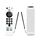 Custodia protettiva in silicone per telecomando vocale Amazon ALEXA di terza generazione (bianco luminoso) Custodia protettiva in silicone per telecomando vocale Amazon ALEXA di terza generazione (bianco luminoso)