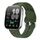 Cinturino in silicone tinta unita con fibbia argentata per Amazfit Bip 6 (verde militare) Cinturino in silicone tinta unita con fibbia argentata per Amazfit Bip 6 (verde militare)