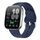Cinturino in silicone tinta unita con fibbia argentata per Amazfit Bip 6 (blu inchiostro) Cinturino in silicone tinta unita con fibbia argentata per Amazfit Bip 6 (blu inchiostro)