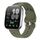 Cinturino in silicone tinta unita con fibbia argentata per Amazfit Bip 6 (verde scuro) Cinturino in silicone tinta unita con fibbia argentata per Amazfit Bip 6 (verde scuro)