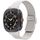 Cinturino in metallo con fibbia milanese integrata per Samsung Galaxy Watch Ultra 47 mm (Starlight) Cinturino in metallo con fibbia milanese integrata per Samsung Galaxy Watch Ultra 47 mm (Starlight)