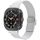Cinturino in metallo con fibbia integrata in milanese per Samsung Galaxy Watch Ultra 47 mm (argento)
