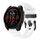 Cinturino in silicone per orologio sportivo Gamin Wild Trail da 22 mm (bianco) Cinturino in silicone per orologio sportivo Gamin Wild Trail da 22 mm (bianco)