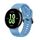Cinturino in silicone monocolore con fibbia nera per orologio For Honor Watch Fit (blu acqua) Cinturino in silicone monocolore con fibbia nera per orologio For Honor Watch Fit (blu acqua)
