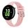 Cinturino traspirante in silicone per Honor Watch Fit (rosa)
