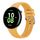 Cinturino in silicone traspirante per Honor Watch Fit (giallo)