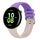 Cinturino traspirante in silicone per Honor Watch Fit (viola chiaro)
