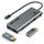 WAVLINK WL-UTD05H Convertitore mini docking station Thunderbolt 3 doppia 4K con 2 adattatori DP-HD WAVLINK WL-UTD05H Convertitore mini docking station Thunderbolt 3 doppia 4K con 2 adattatori DP-HD