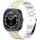 Cinturino per orologio in acciaio inossidabile a tre perle per Samsung Galaxy Watch 8 40/44 mm con strumento di rimozione (argento/oro)
