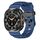 Cinturino sportivo in silicone per Samsung Galaxy Watch Ultra 47mm Wild Trail (blu)