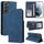 Per Samsung Galaxy S22 5G CHIUSA SEMPRE USPETURA Custodia per telefono (blu) Per Samsung Galaxy S22 5G CHIUSA SEMPRE USPETURA Custodia per telefono (blu)