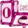 Per Samsung Galaxy Tab S7 / S8 a 360 gradi Contrasto di contrasto silicone+Case di tablet per PC (rosso rosa+rosa) Per Samsung Galaxy Tab S7 / S8 a 360 gradi Contrasto di contrasto silicone+Case di tablet per PC (rosso rosa+rosa)