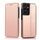 Per Samsung Galaxy S21 Ultra 5G Knight Magnetic Espit Pelle Telefono (Rose Gold) Per Samsung Galaxy S21 Ultra 5G Knight Magnetic Espit Pelle Telefono (Rose Gold)