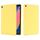 Per Samsung Galaxy Tab una custodia a tavoletta ShockPoof in silicone liquido a colore solido a colore solido (giallo)