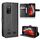 Per Ulefone Armor X10 / X10 Pro Diamond Texture in pelle Custodia (Nero)
