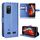 Per Ulefone Armor X10 / X10 Pro Diamond Texture in pelle Custodia (blu)