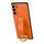 Per Samsung Galaxy S22 5G Sulada Cool Series PC + Incelto Skin Sent Shock Aound Telefono (arancione) Per Samsung Galaxy S22 5G Sulada Cool Series PC + Incelto Skin Sent Shock Aound Telefono (arancione)