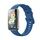 Per Huawei Band 7 / Honor Band 7 Pure Color Silicone Watch Band (Sapphire Blue)