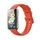 Per Huawei Band 7 / Honor Band 7 Pure Color Silicone Watch Band (Orange Red) Per Huawei Band 7 / Honor Band 7 Pure Color Silicone Watch Band (Orange Red)