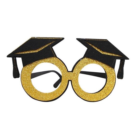 3 PCS Graduation Season Photo Props School Party Funny Glasses, Shape: K Model