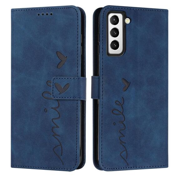 Per Samsung Galaxy S22 Skin Feel Tean Metle Telefono Telefono (blu)