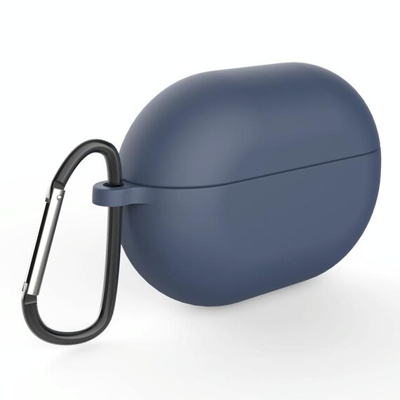 Custodia di protezione in silicone auricolare per Huawei Freebuds Pro, Tipo: con fibbia (mezzanotte blu)