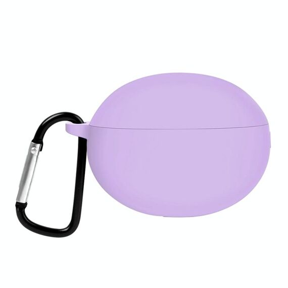 Custodia protettiva in silicone liquido auricolare per omaggi Huawei 5i (viola)