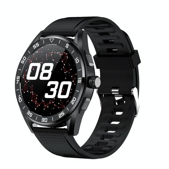 PG339 Schermo a colori da 1,39 pollici Smart Orologio, supporto cardiaco / Monitoraggio della pressione sanguigna (nero)
