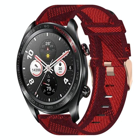 Per onore orologio da sogno 22mm nylon watch band (rosso)