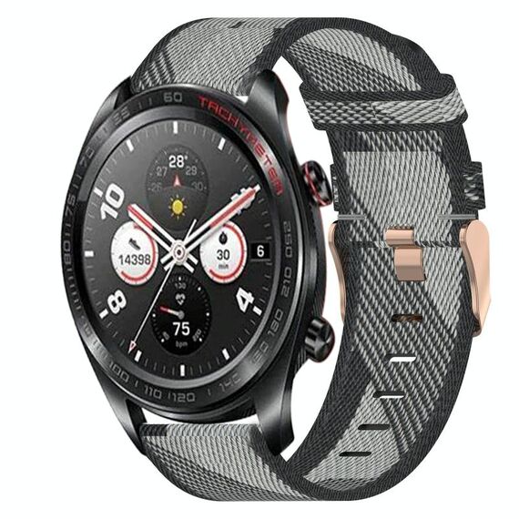 Per onore orologio da sogno 22mm nylon watch watch (grigio)