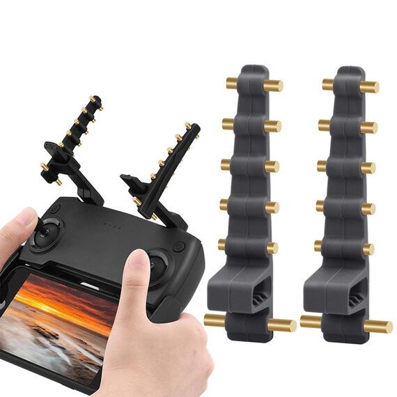 BRDRC Antenna Range Extender Amplificatore di Segnale per DJI Mini SE/MAVIC 2/Pro/Air (Rame Grigio)