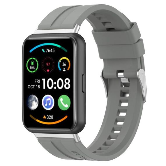 Per cinturino Huawei Watch Fit 2 con battistrada per pneumatici (grigio)
