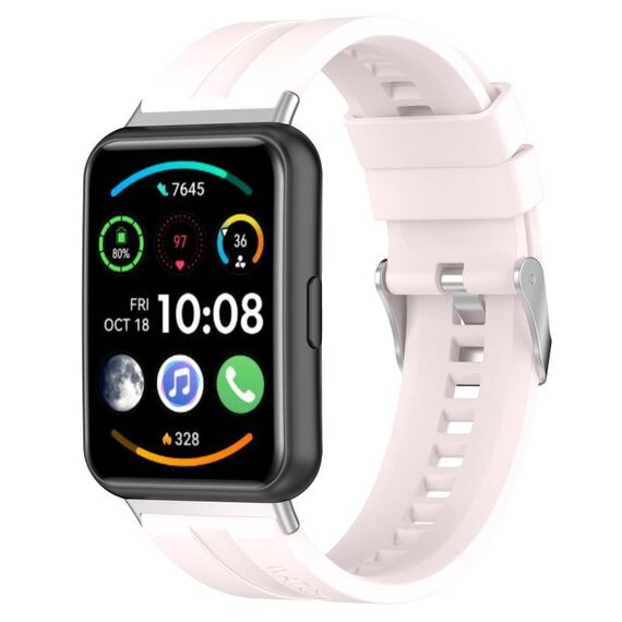 Per cinturino Huawei Watch Fit 2 con battistrada per pneumatici (sabbie mobili rosa)