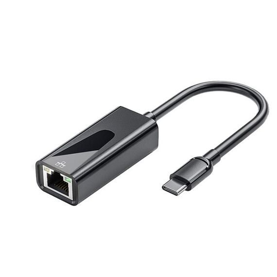 Adattatore Ethernet USB per scheda di rete RJ45 da 1000 Mbps, porta: Tipo-C